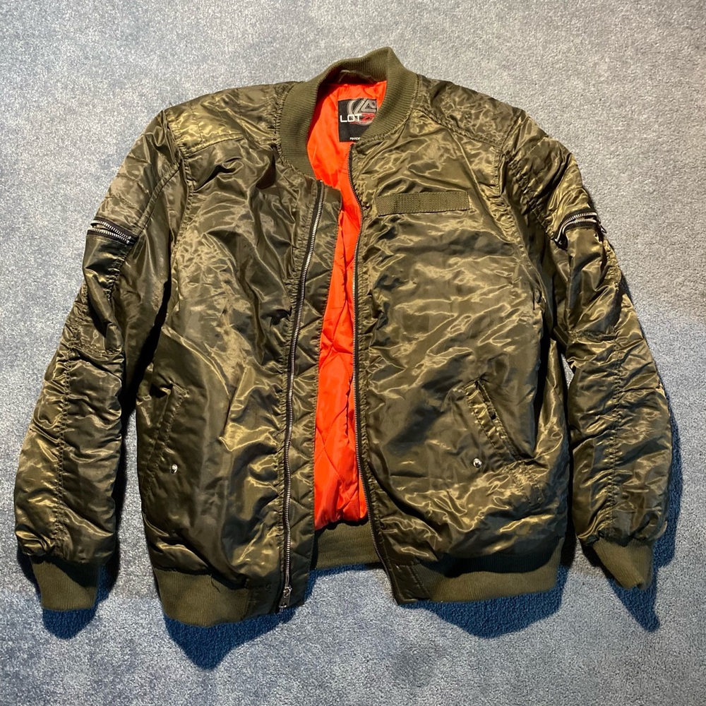 Lot 29 Olive Bomber Jacket